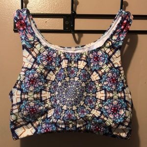 Wolven Threads Mandala Sport Bra
